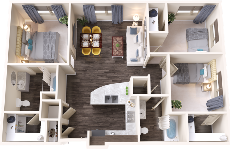Pearl - 3D Plan