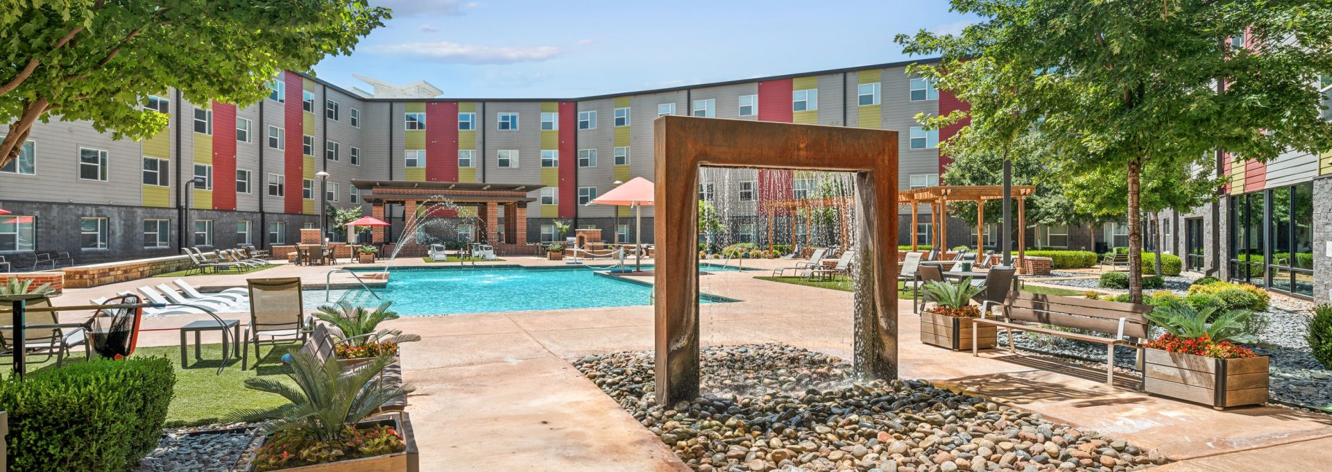 the pool at The Terra at University North Park